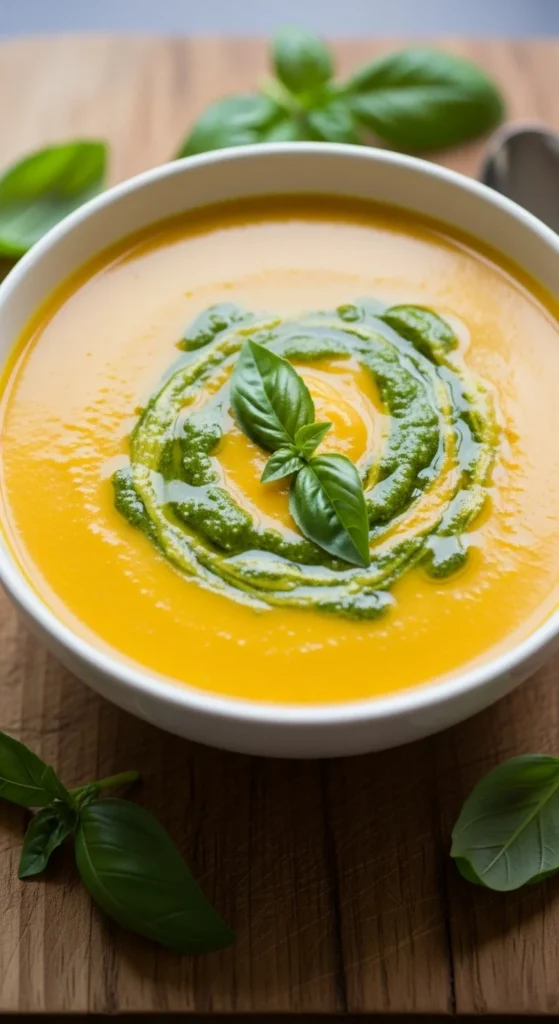 Pumpkin Basil Soup