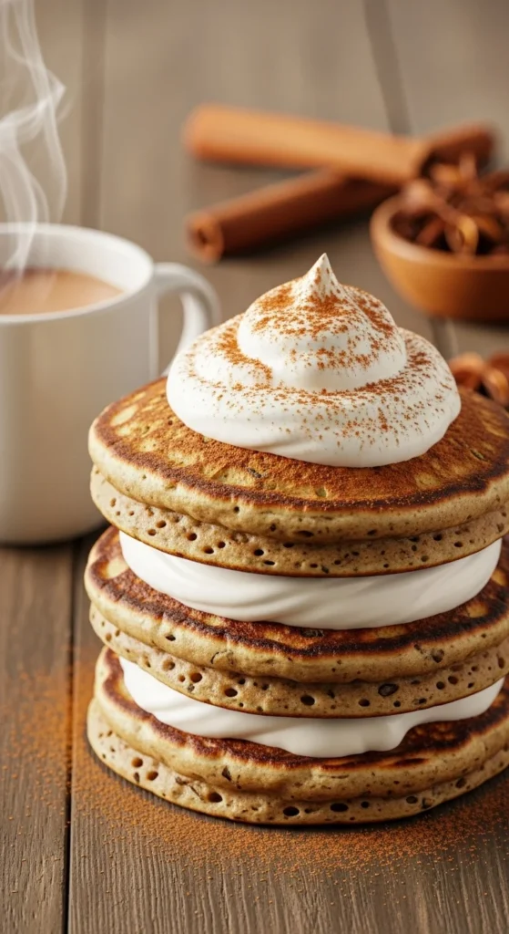  Pumpkin Chai Pancakes
