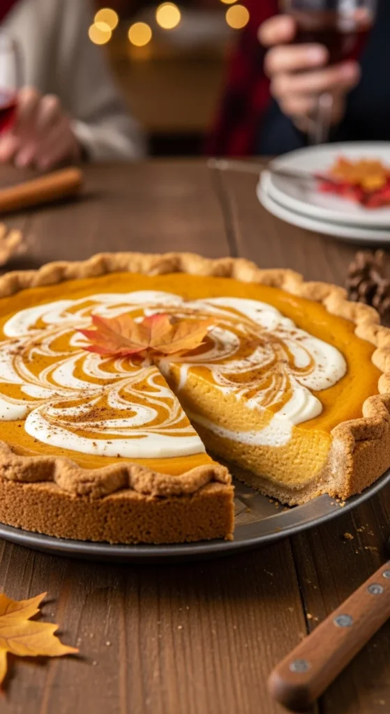 Pumpkin Cheesecake Pie