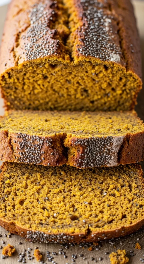 Pumpkin Chia Seed Bread
