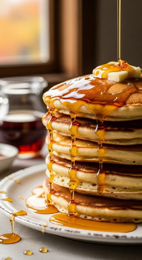 Pumpkin Maple Pancakes