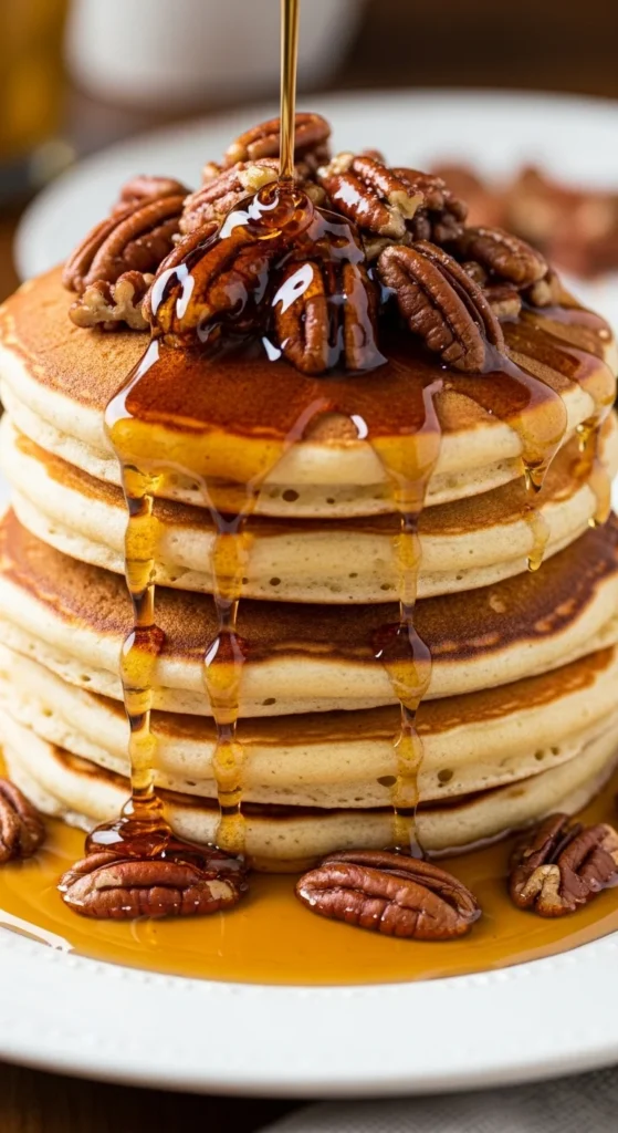 Pumpkin Pecan Pancakes