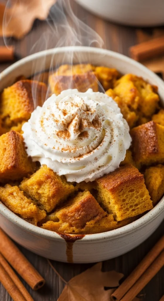 Pumpkin Spice Bread Pudding