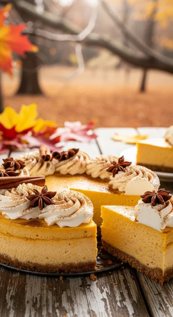 Pumpkin Spice Cheesecake