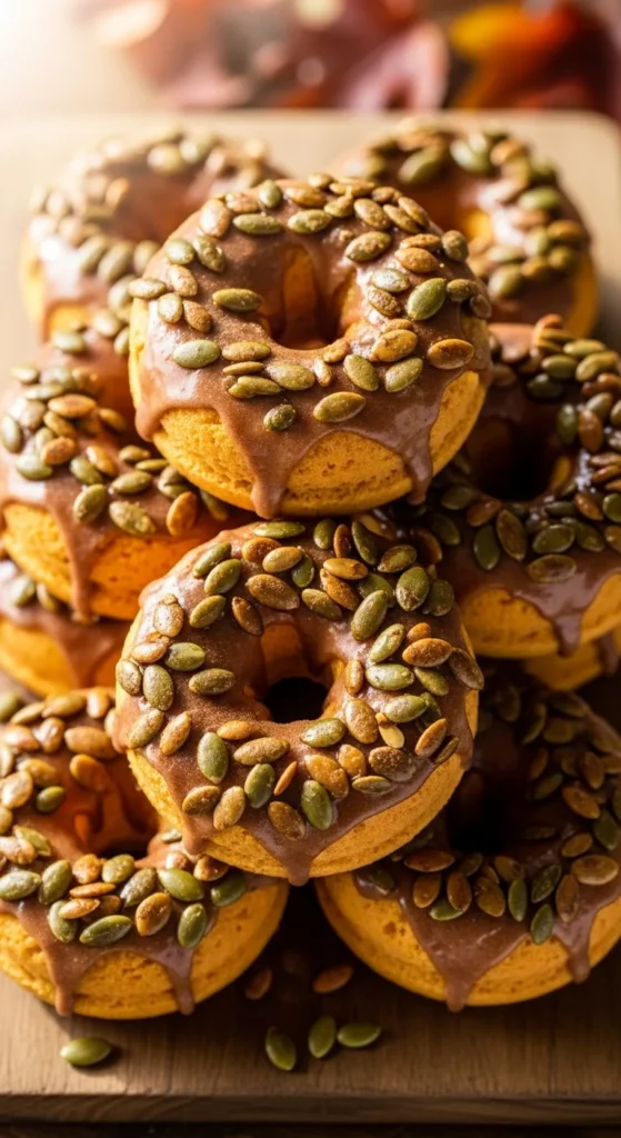 Pumpkin Spice Donuts