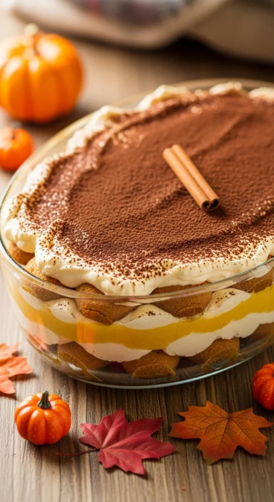 Pumpkin Tiramisu