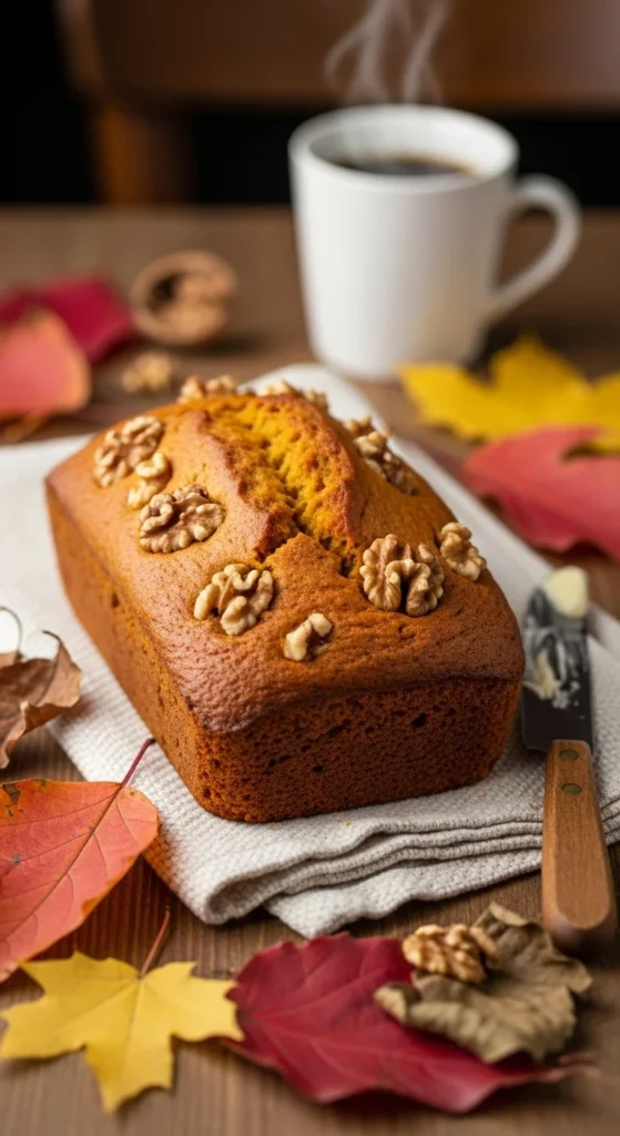 Pumpkin Walnut Bread