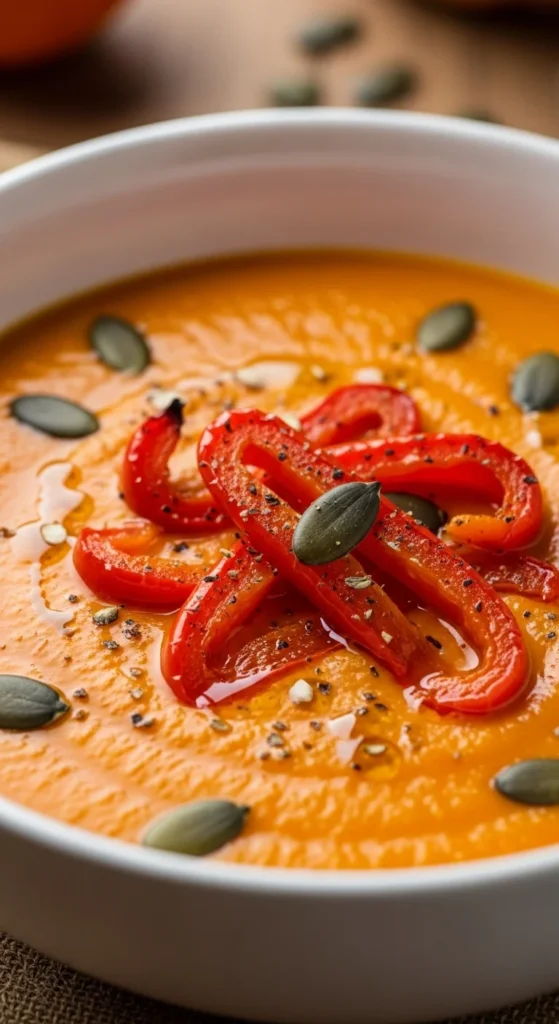 Pumpkin and Bell Pepper Soup