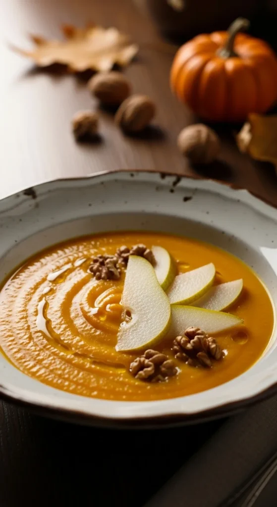 Pumpkin and Pear Soup