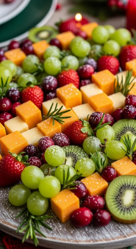 Red & Green Festive Board