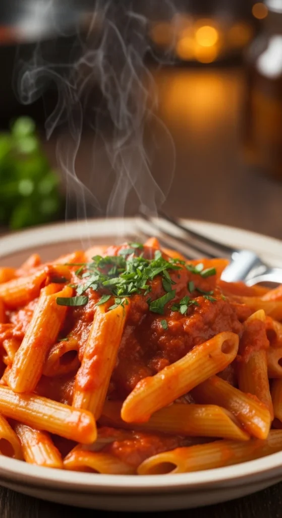 Roasted Red Pepper Pasta