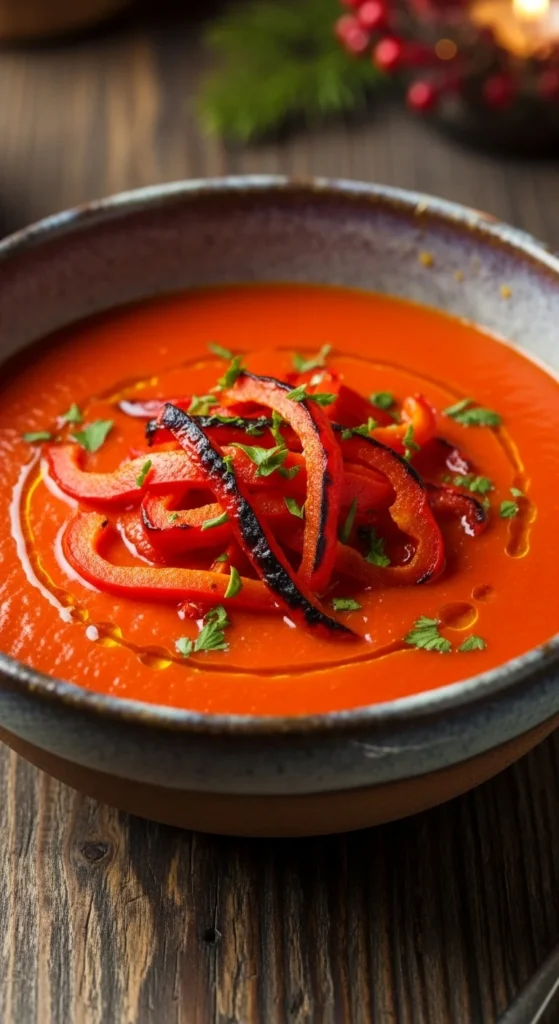 Roasted Red Pepper Soup