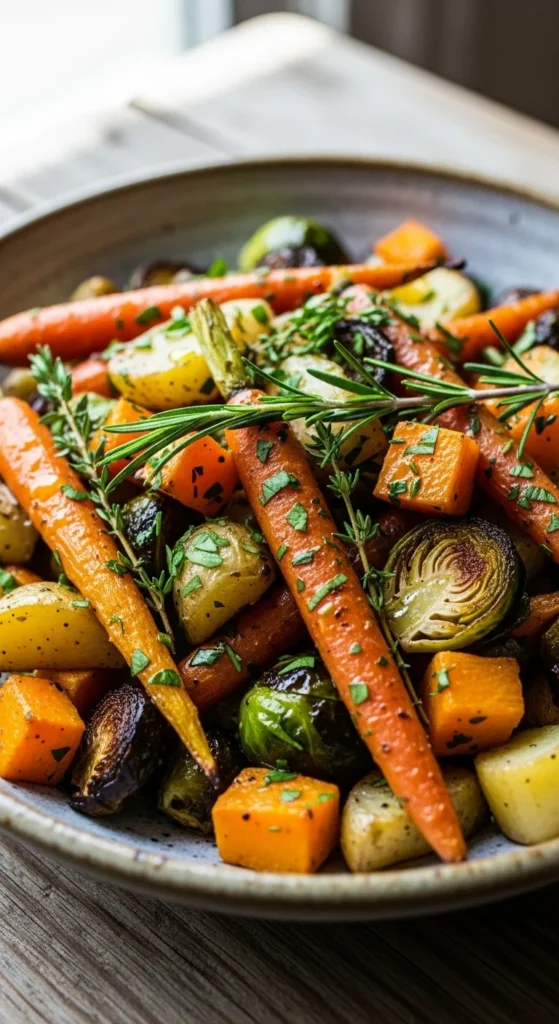 Roasted Winter Vegetable Bowl