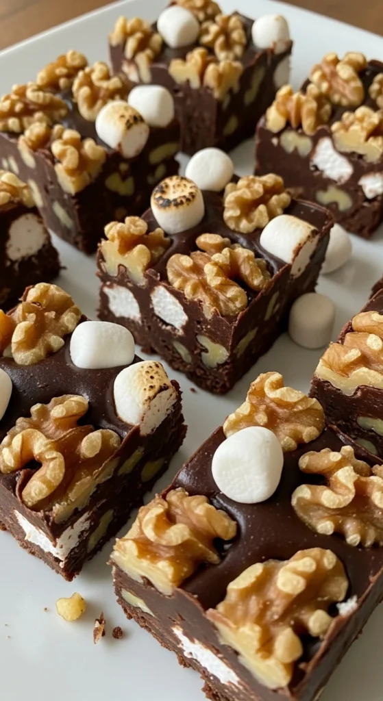 Rocky Road Fudge