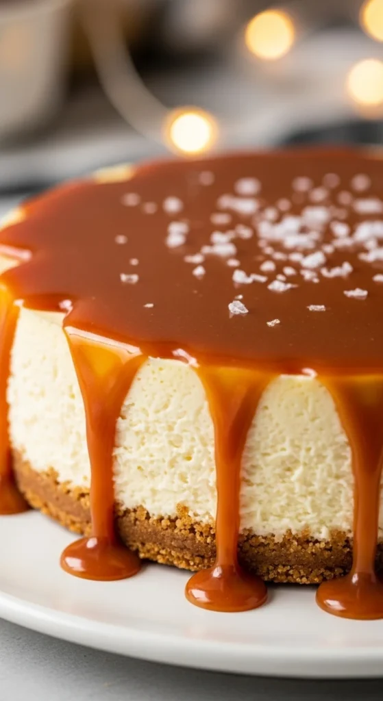 Salted Caramel Cheesecake