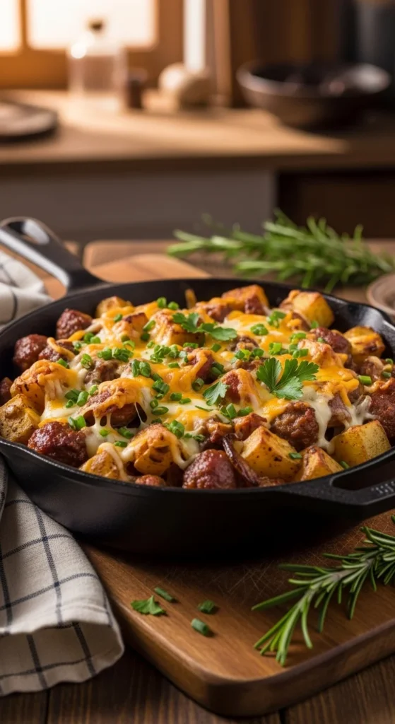 Sausage and Potato Bake