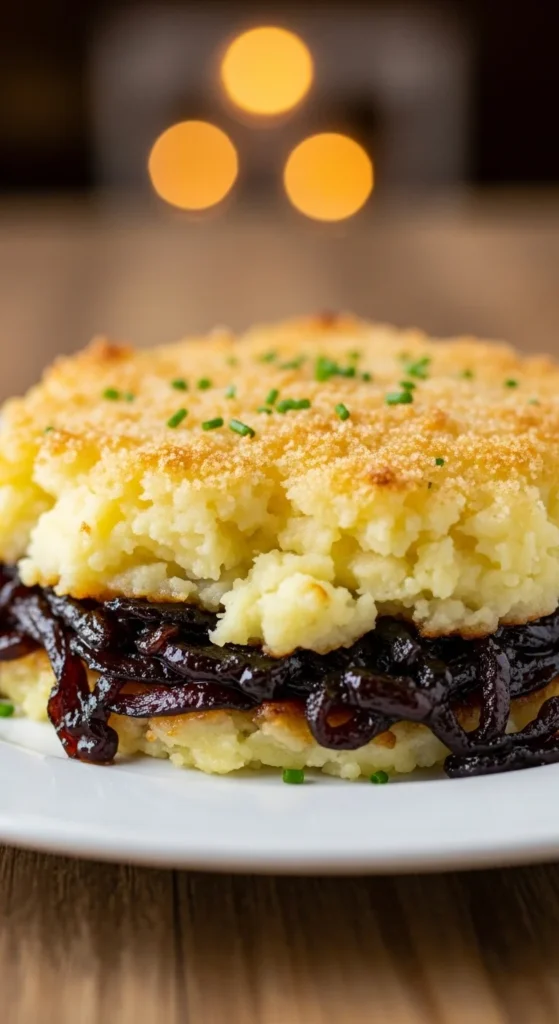 Shepherd’s Pie with Caramelized Onions