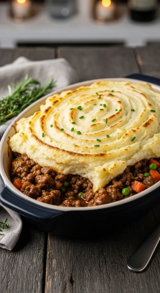 Shepherd’s Pie with Mashed Turnips