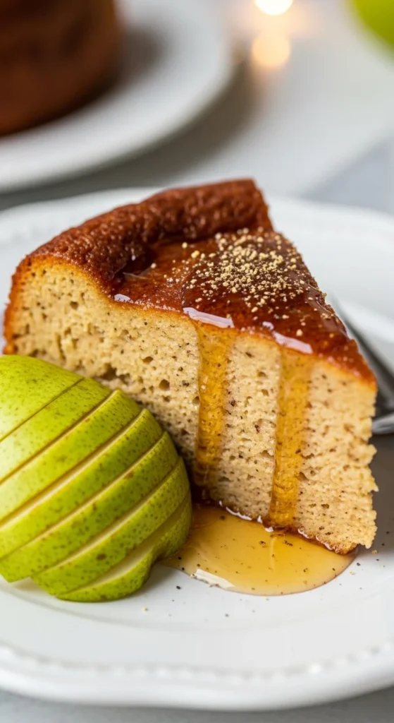 Spiced Pear Pudding