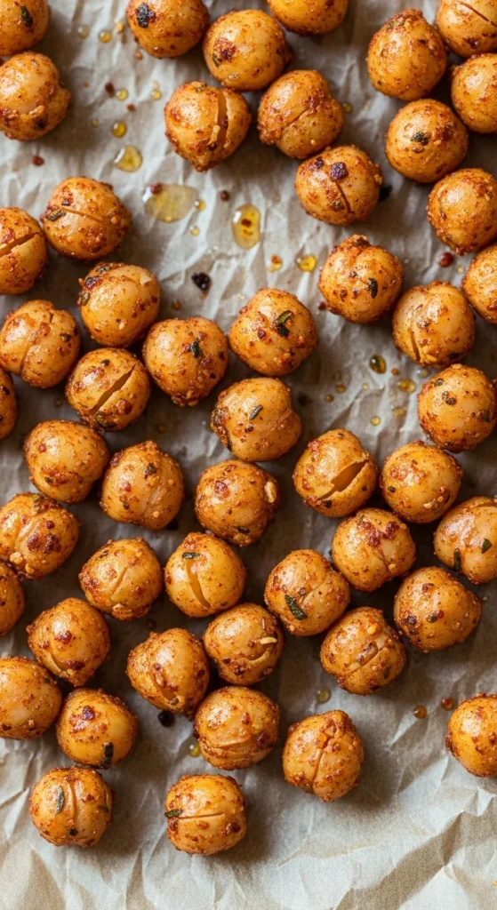 Spicy Roasted Chickpeas