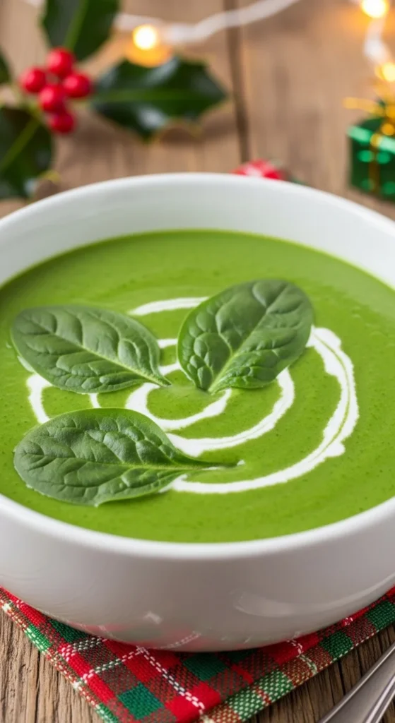 Spinach and Garlic Soup