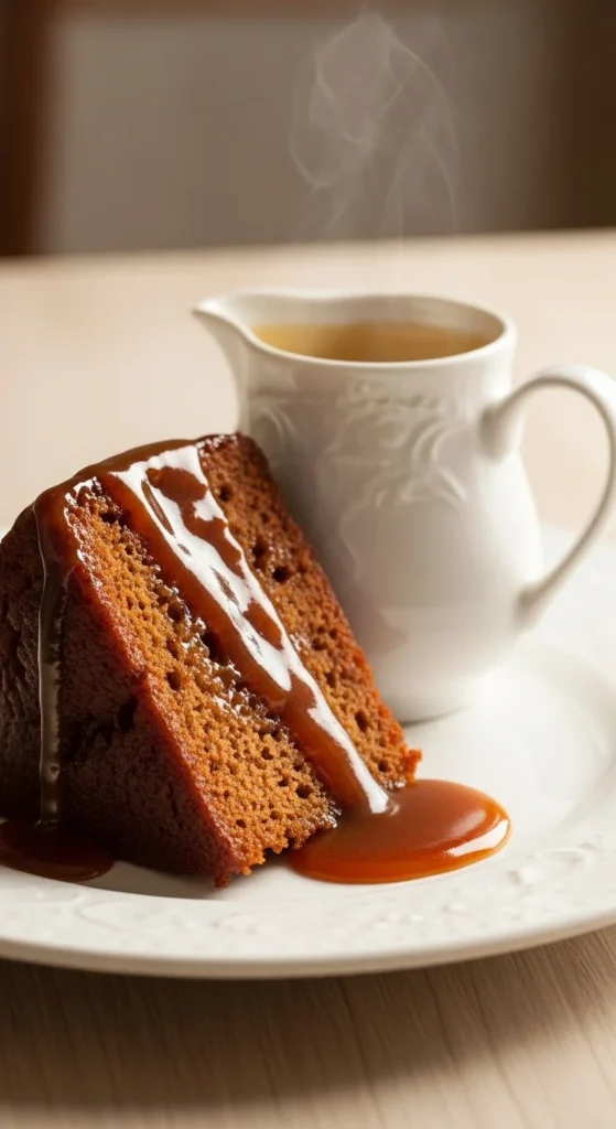 Sticky Toffee Christmas Pudding