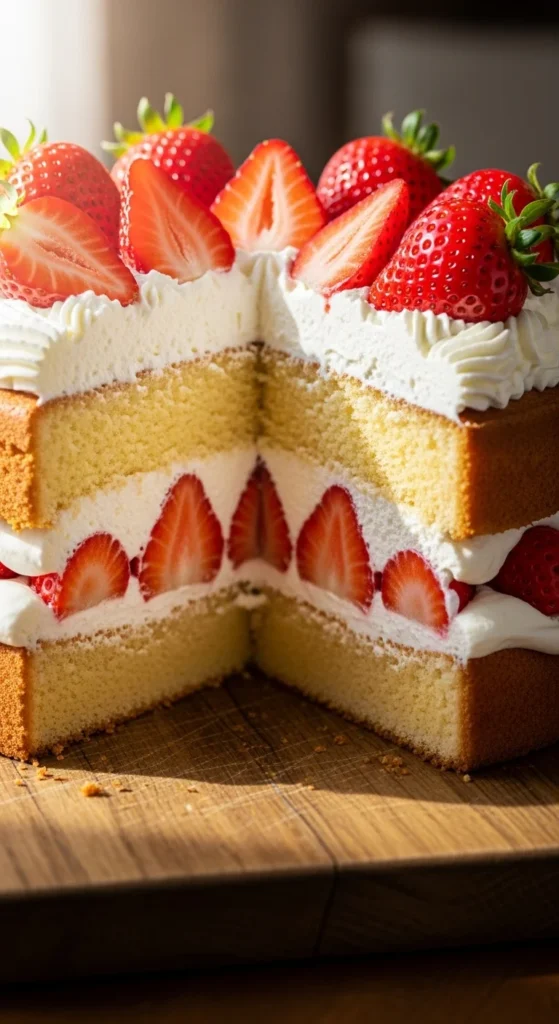 Strawberry Shortcake Trifle