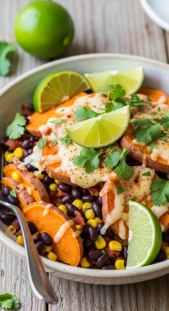 Sweet Potato and Black Bean Casserole