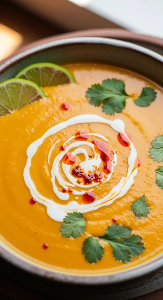 Thai-Inspired Pumpkin Soup