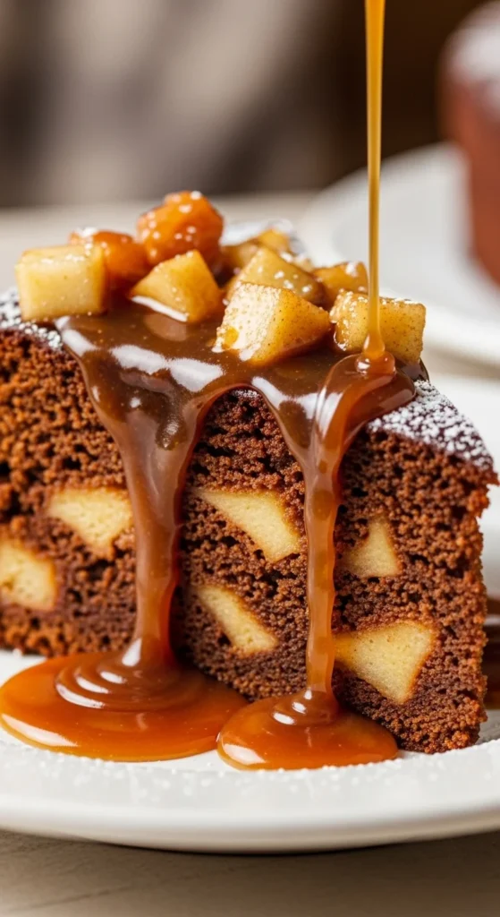 Toffee Apple Pudding