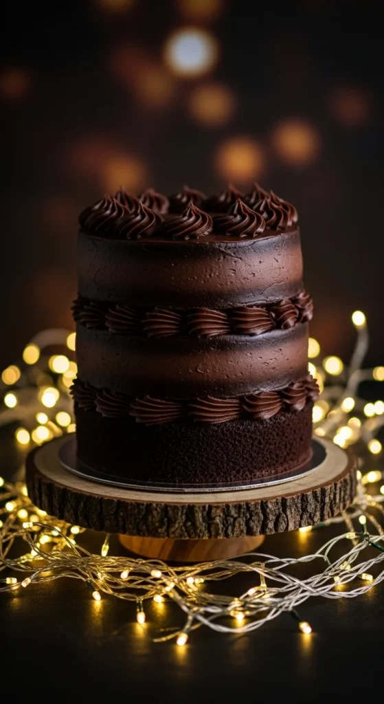Triple-Layer Chocolate Celebration Cake
