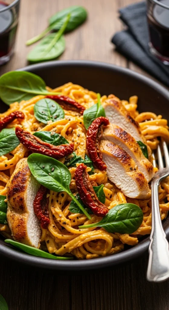  Tuscan Chicken Pasta