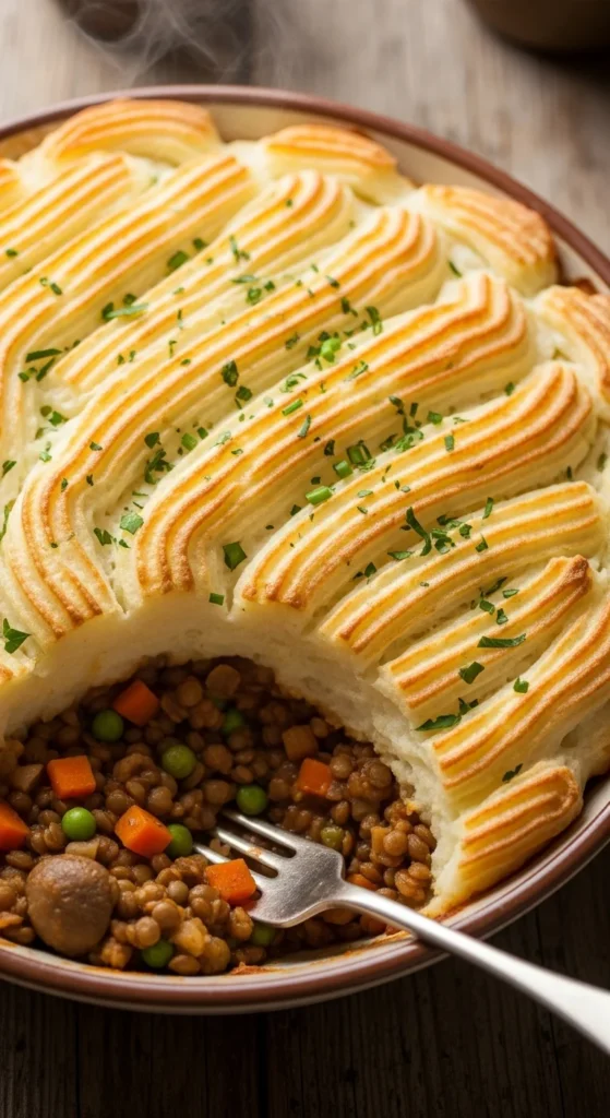 Vegetarian Lentil Shepherd’s Pie