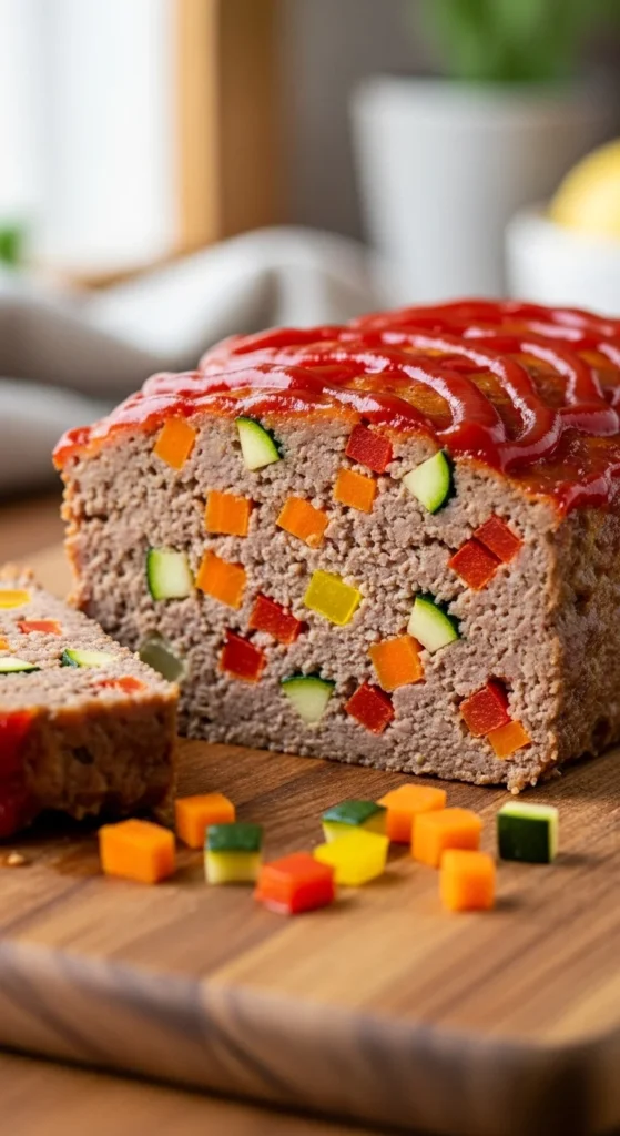 Veggie-Packed Meatloaf