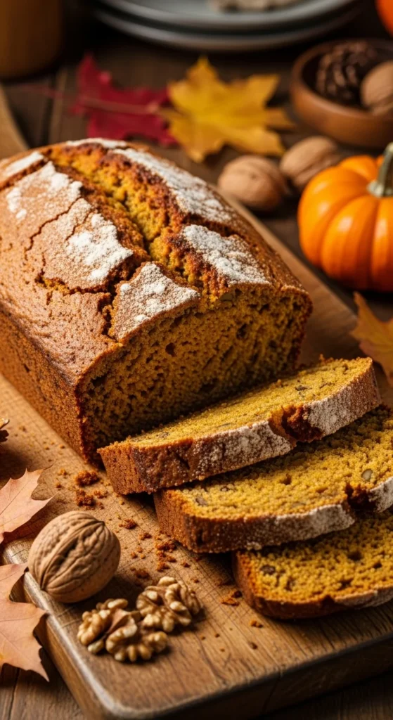 Whole Wheat Pumpkin Bread