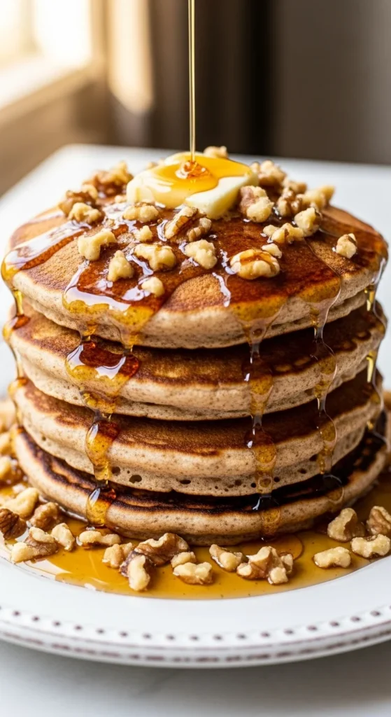  Whole Wheat Pumpkin Pancakes
