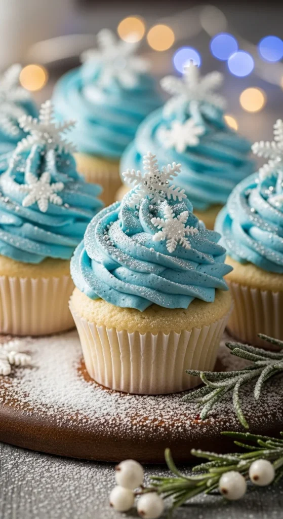 Winter Wonderland Cupcakes