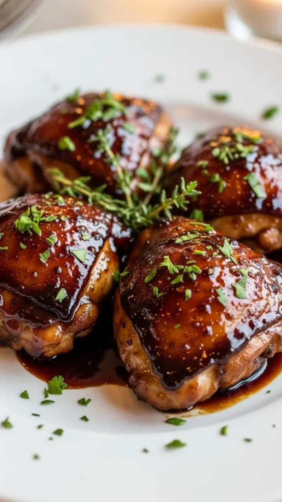Balsamic Chicken Thighs