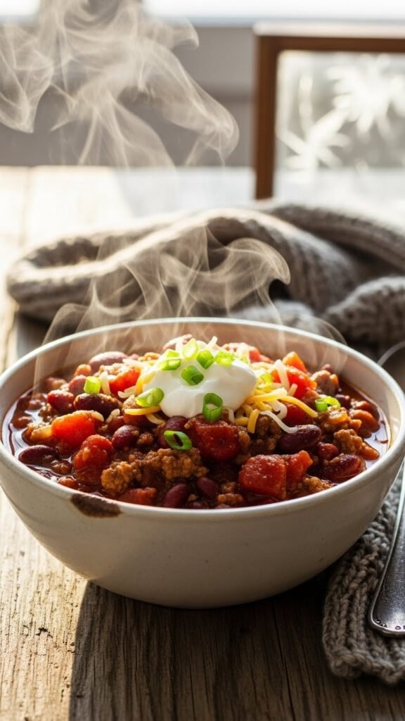 Beef Chili (No Alcohol)