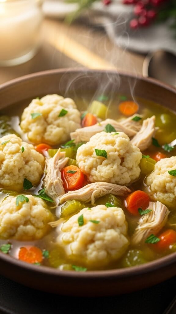 Chicken & Dumpling Soup
