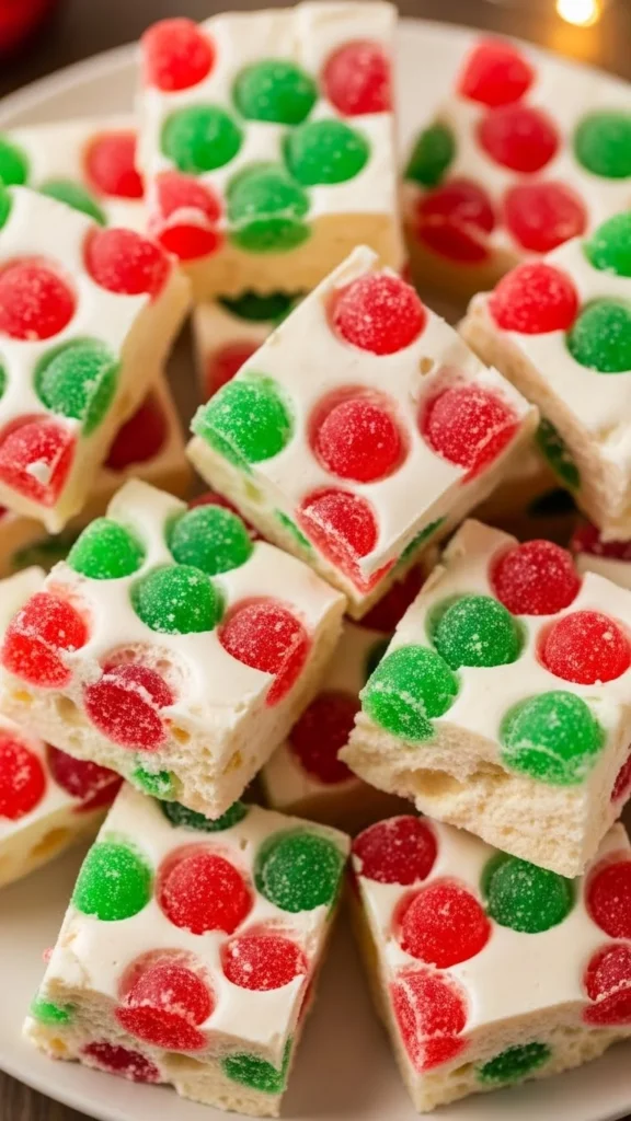 Christmas Gumdrop Nougat