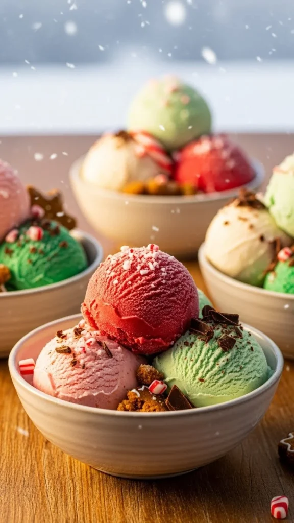 Christmas Ice Cream Recipes