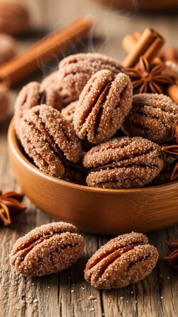 Cinnamon Sugar Pecans