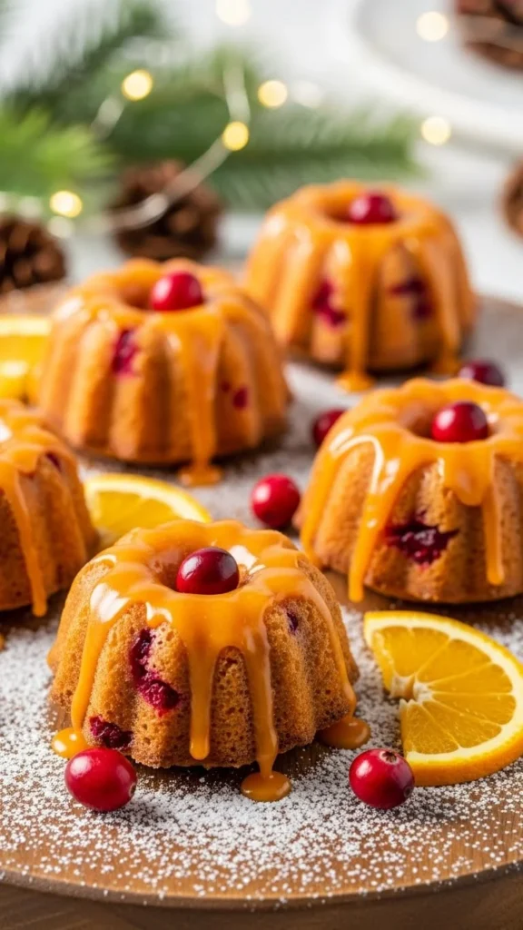 Cranberry Orange Mini Loaves