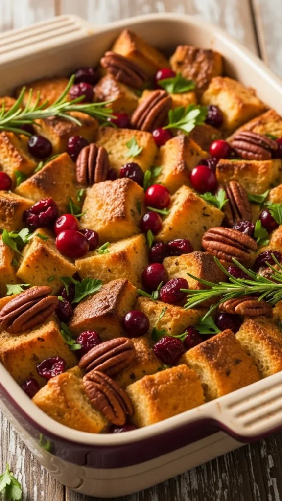  Cranberry-Pecan Stuffing