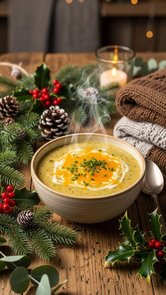 Creamy Broccoli Cheddar Soup