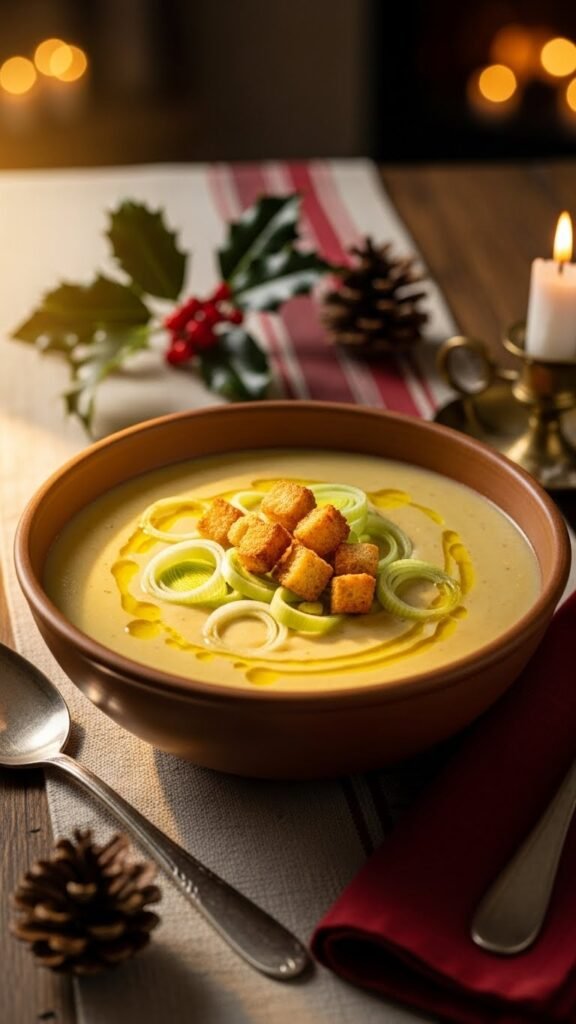 Creamy Potato Leek Soup