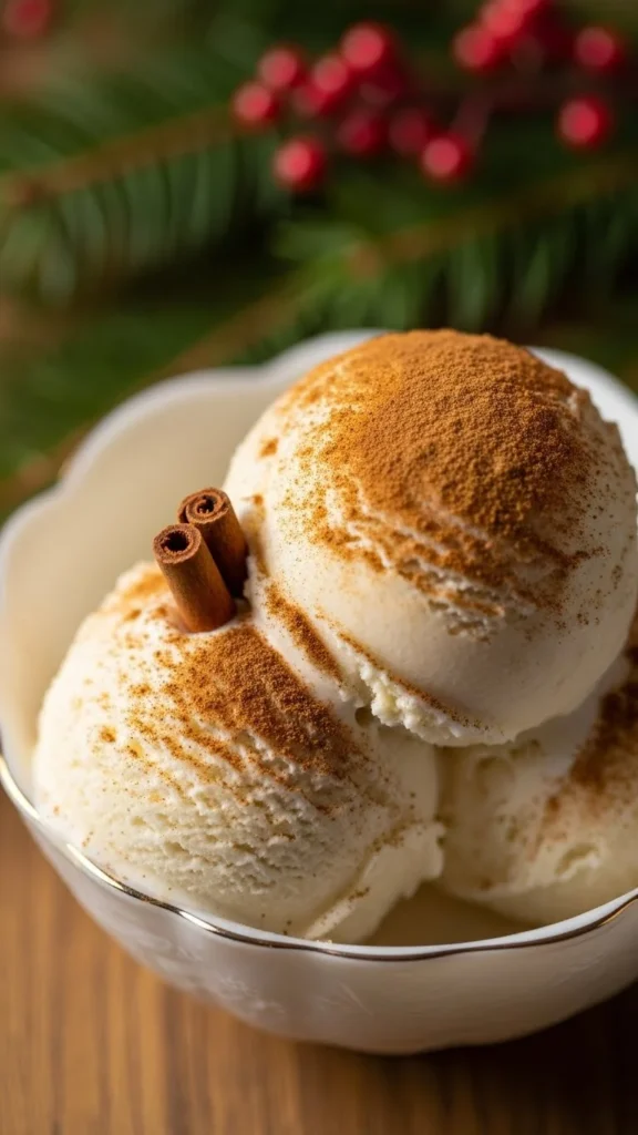 Eggnog Ice Cream
