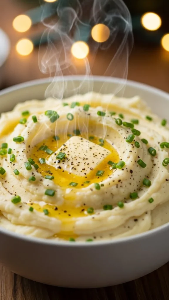Garlic Herb Mashed Potatoes
