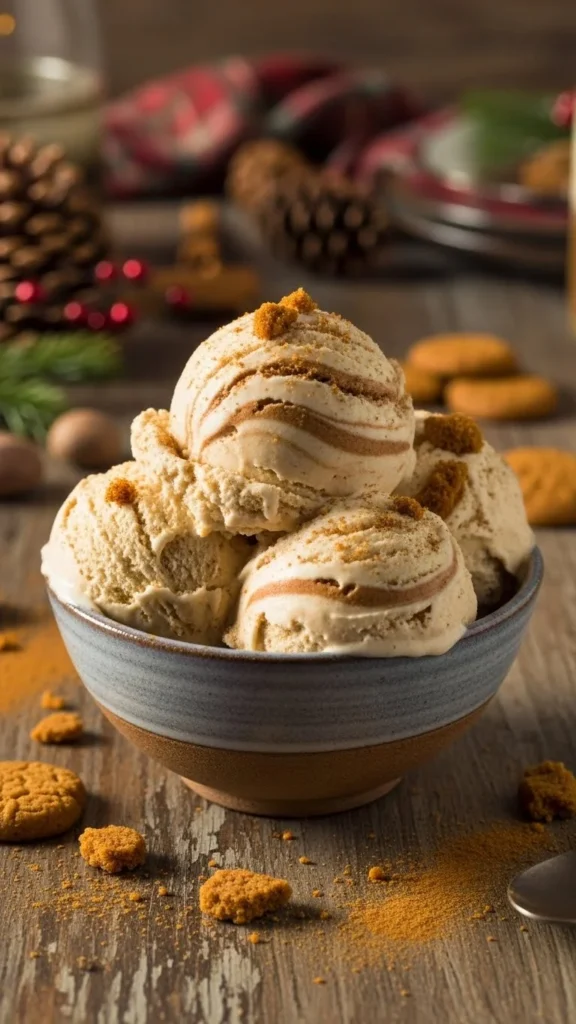 Gingerbread Cookie Ice Cream